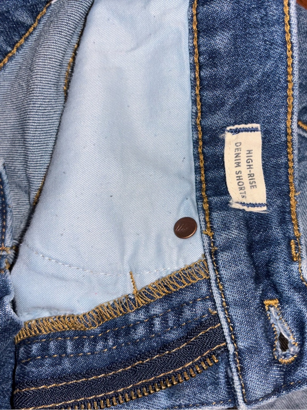 Madewell Highrise Denim Shorts 24 - Picture 3 of 3